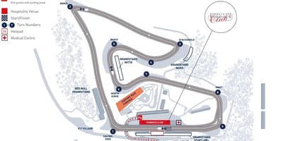 Kart av Bahrain gp